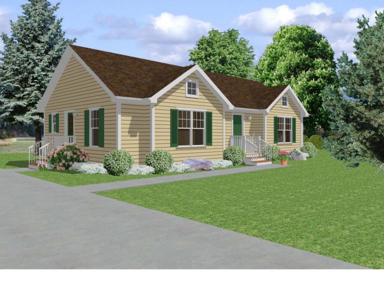 photo of the The August Duplex floor plan