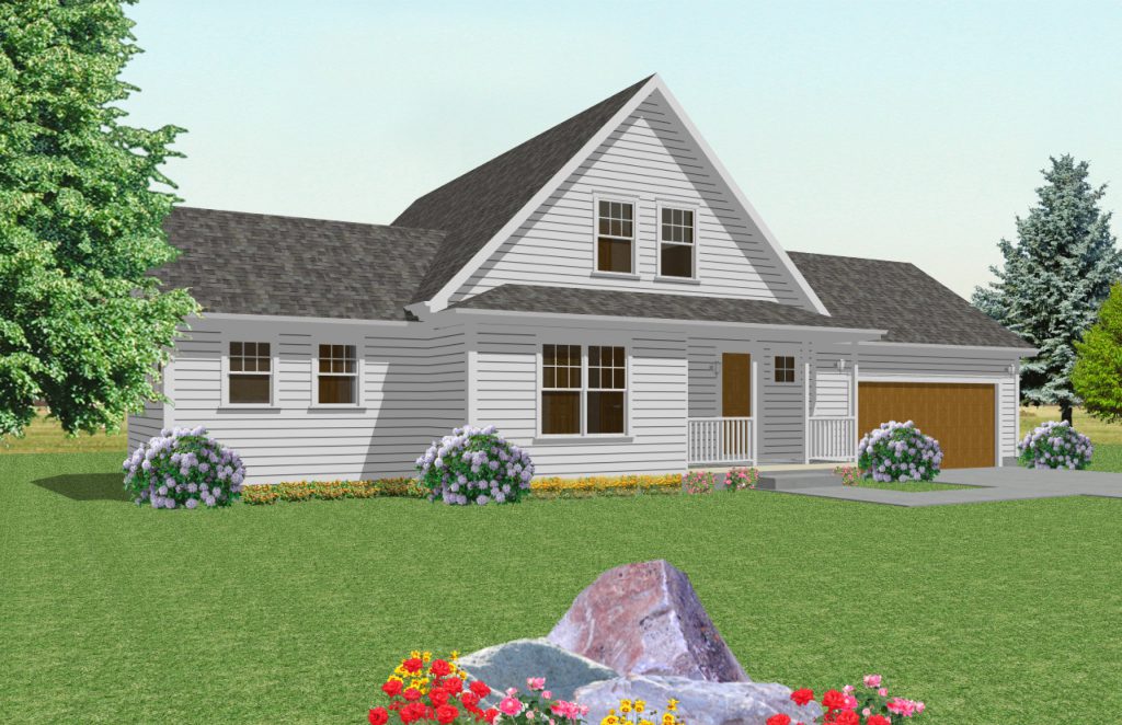 The Gilman Cape Huntington Homes