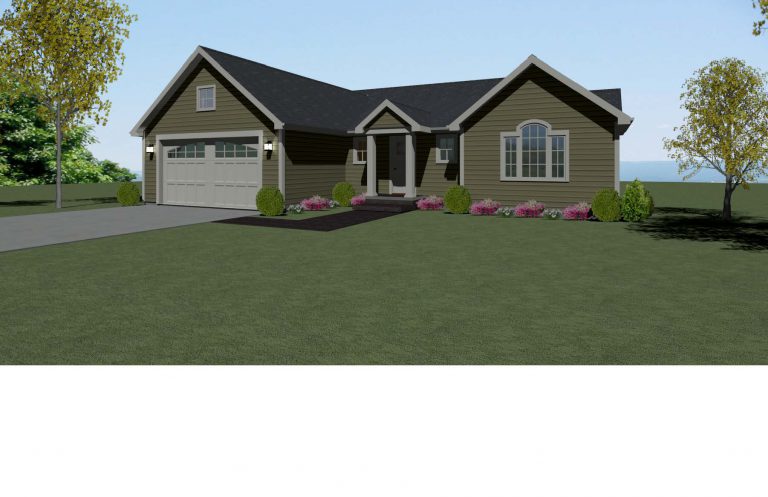 photo of the Jamestown floor plan